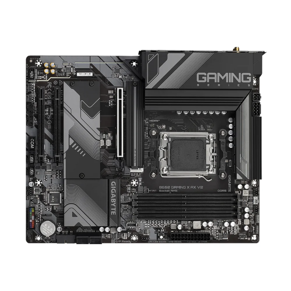Gigabyte Motherboard B650M GAMING X AX V2 DDR5 For AMD view 2
